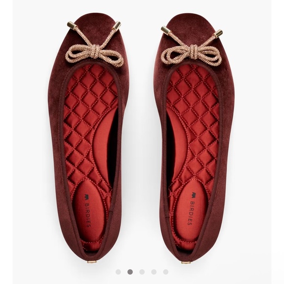 Birdies Brandy Velvet Jeweled Bow - Picture 2 of 5